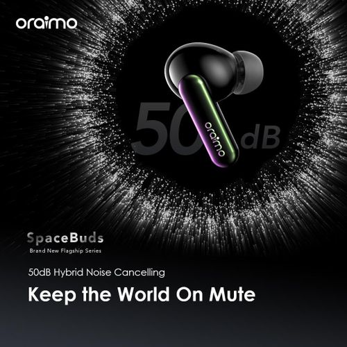 Oraimo SpaceBuds - Écouteur Bluetooth - Annulation de Bruit
