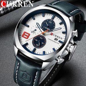 Curren Homme Quartz Sport Montre Marque Mode Casual Homme