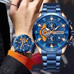 Chic Montre Homme De Luxe  Pour Homme Curren