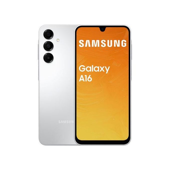 Samsung Galaxy A16 - 2 Sim - 4G - 6.6" - 4Go/128Go - 13Mpx/50+5+2Mpx - 5000 MAh - GRIS