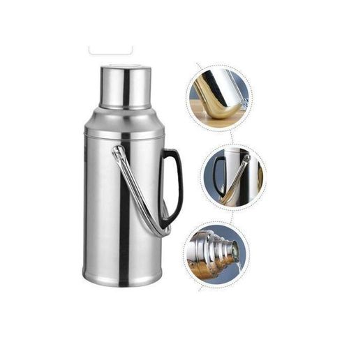 Agréable Thermos Isotherme - Thermos 3.2 Litre - Thermos A Cafe Inox - Argent