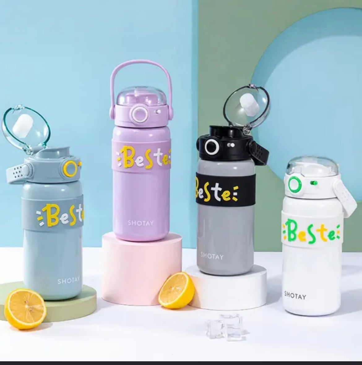 Thermos Portable Isotherme - Eaux Chaudes - Eaux Glacées - 0,5 Litre